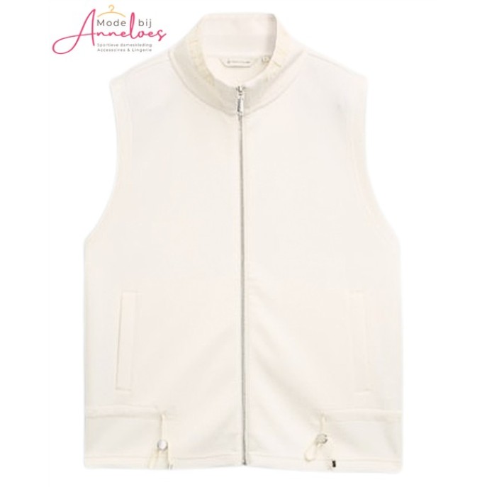 Tom Tailor Sweatvest whisper white Gilet Tom Tailor Sweatvest whisper white Gilet